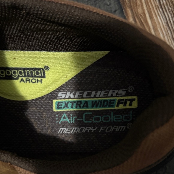 Skechers Tan Slip-On Loafers size 12 - Picture 1 of 6